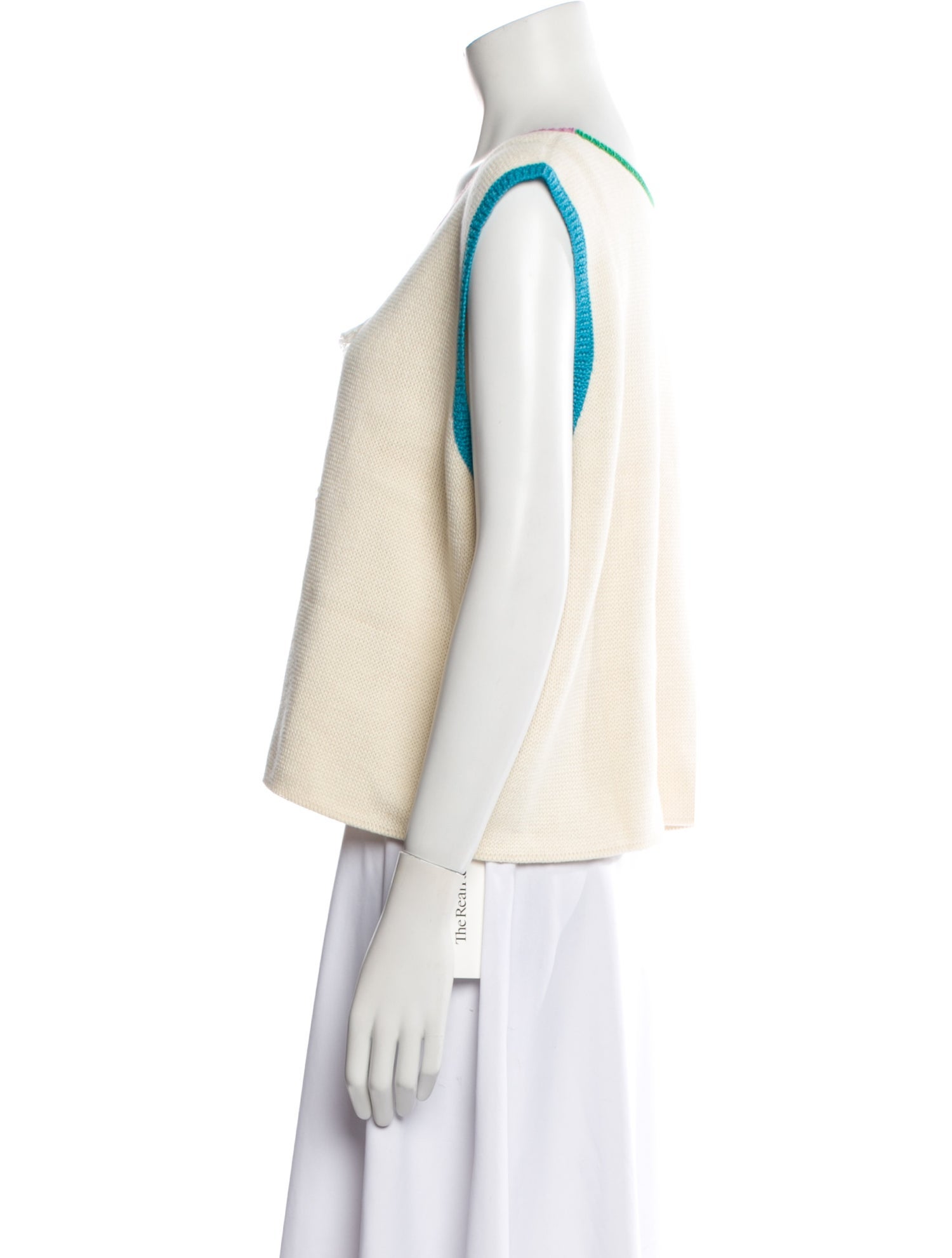 Rachel Antonoff Graphic Print Scoop Neck Sweater