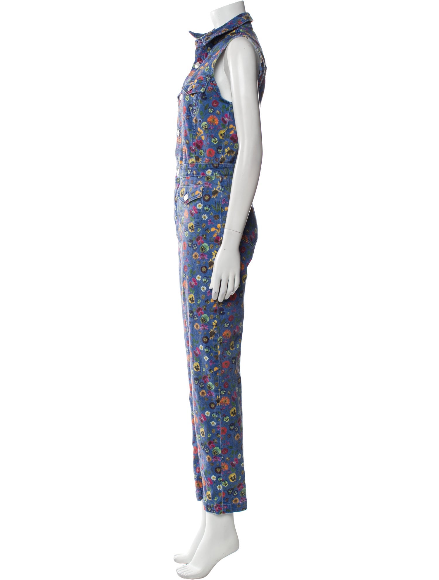 Rachel Antonoff Floral Print Jumpsuit