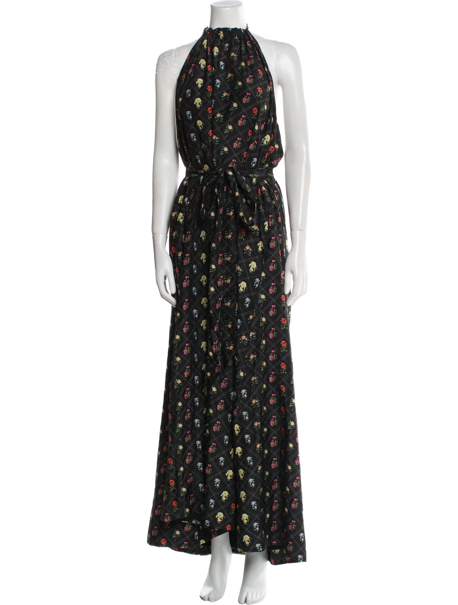 Rachel Antonoff Floral Print Long Dress