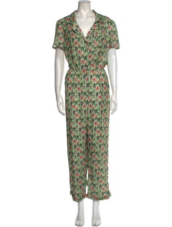 Rachel Antonoff Printed Jumpsuit