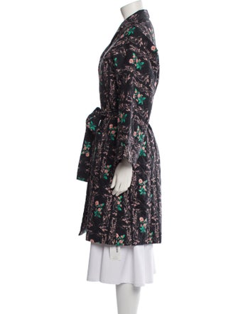 Rachel Antonoff Floral Print Coat
