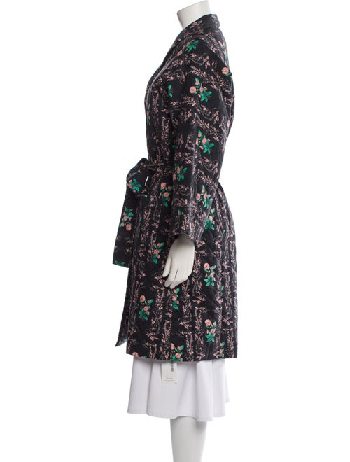 Rachel Antonoff Floral Print Coat