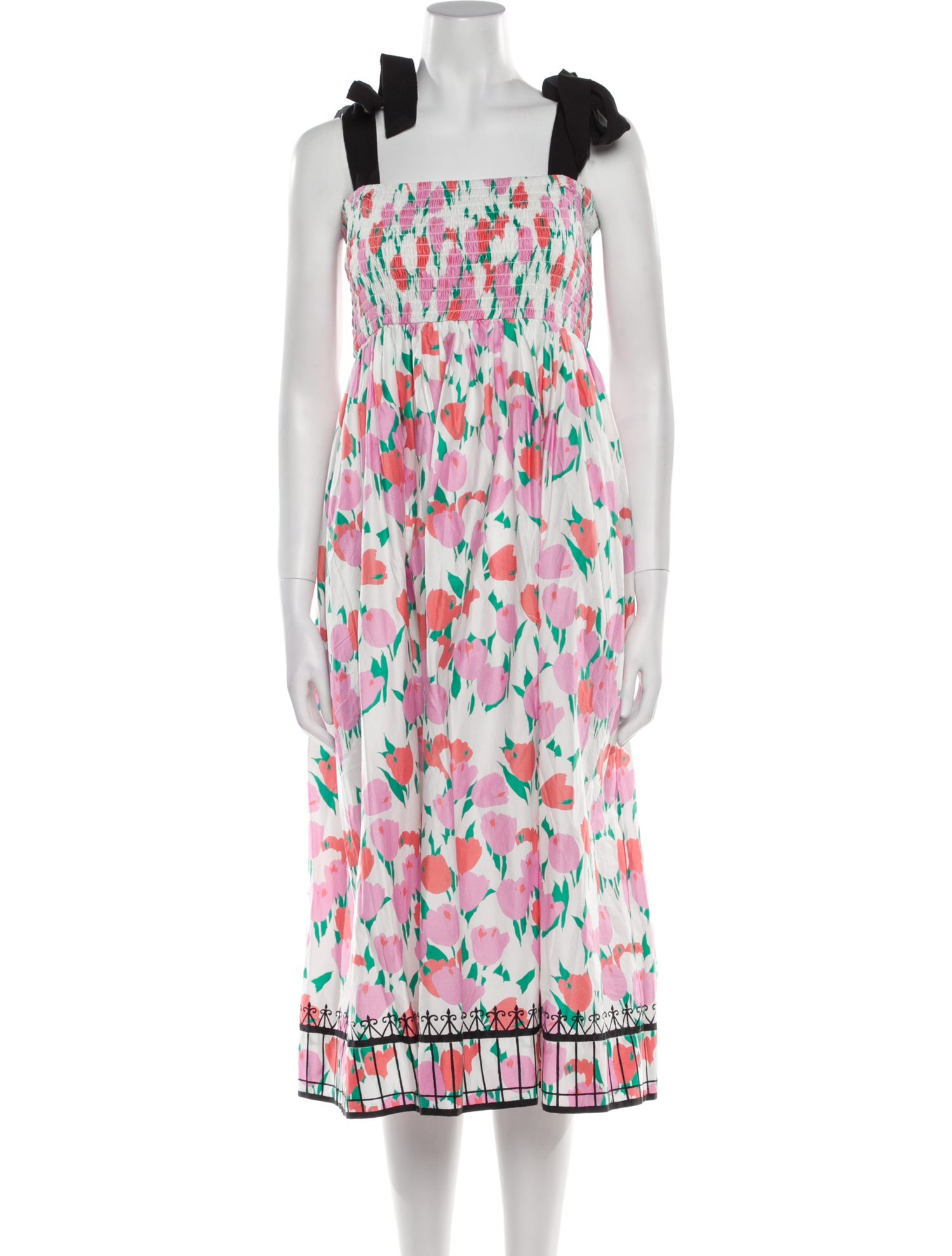 Rachel Antonoff Floral Print Long Dress