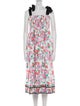 Rachel Antonoff Floral Print Long Dress