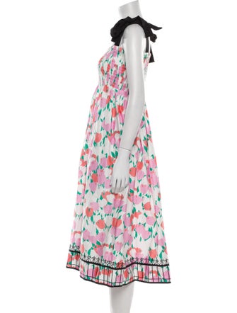 Rachel Antonoff Floral Print Long Dress