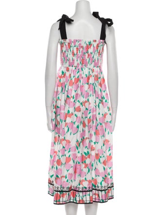 Rachel Antonoff Floral Print Long Dress