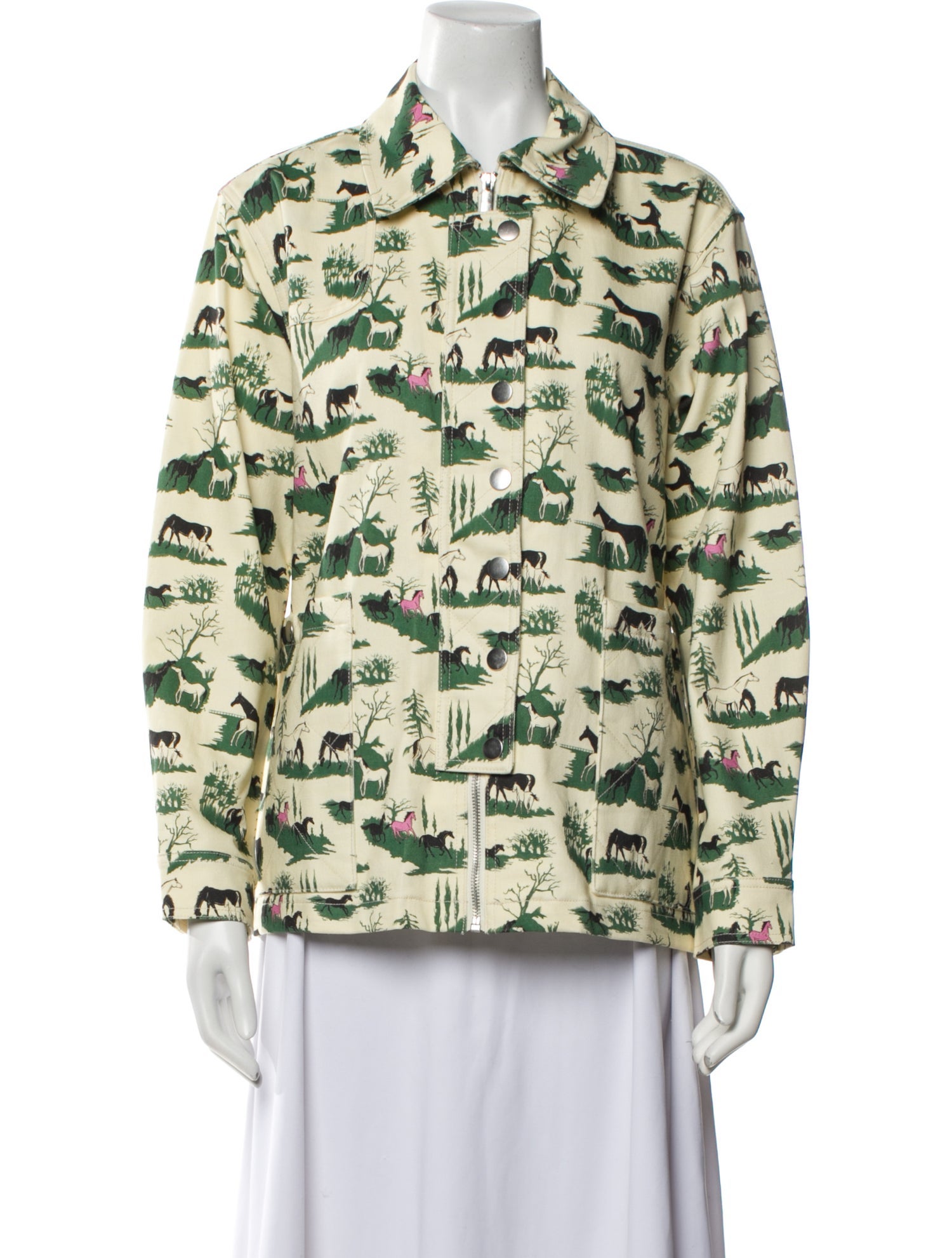 Rachel Antonoff Printed Jacket