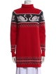 Rachel Antonoff Printed Turtleneck Sweater