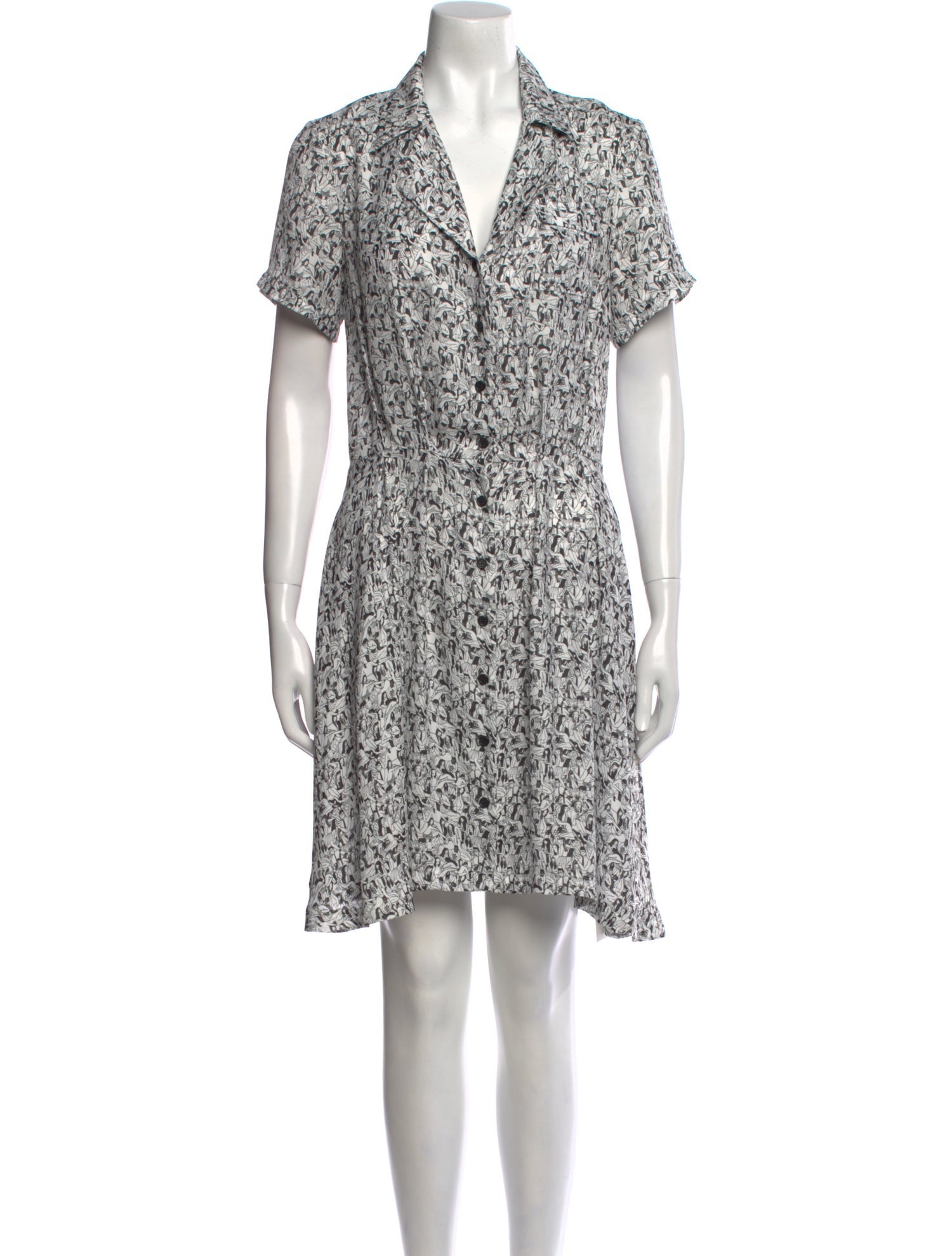 Rachel Antonoff Floral Print Mini Dress