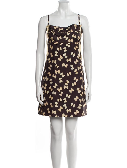 Rachel Antonoff Printed Mini Dress