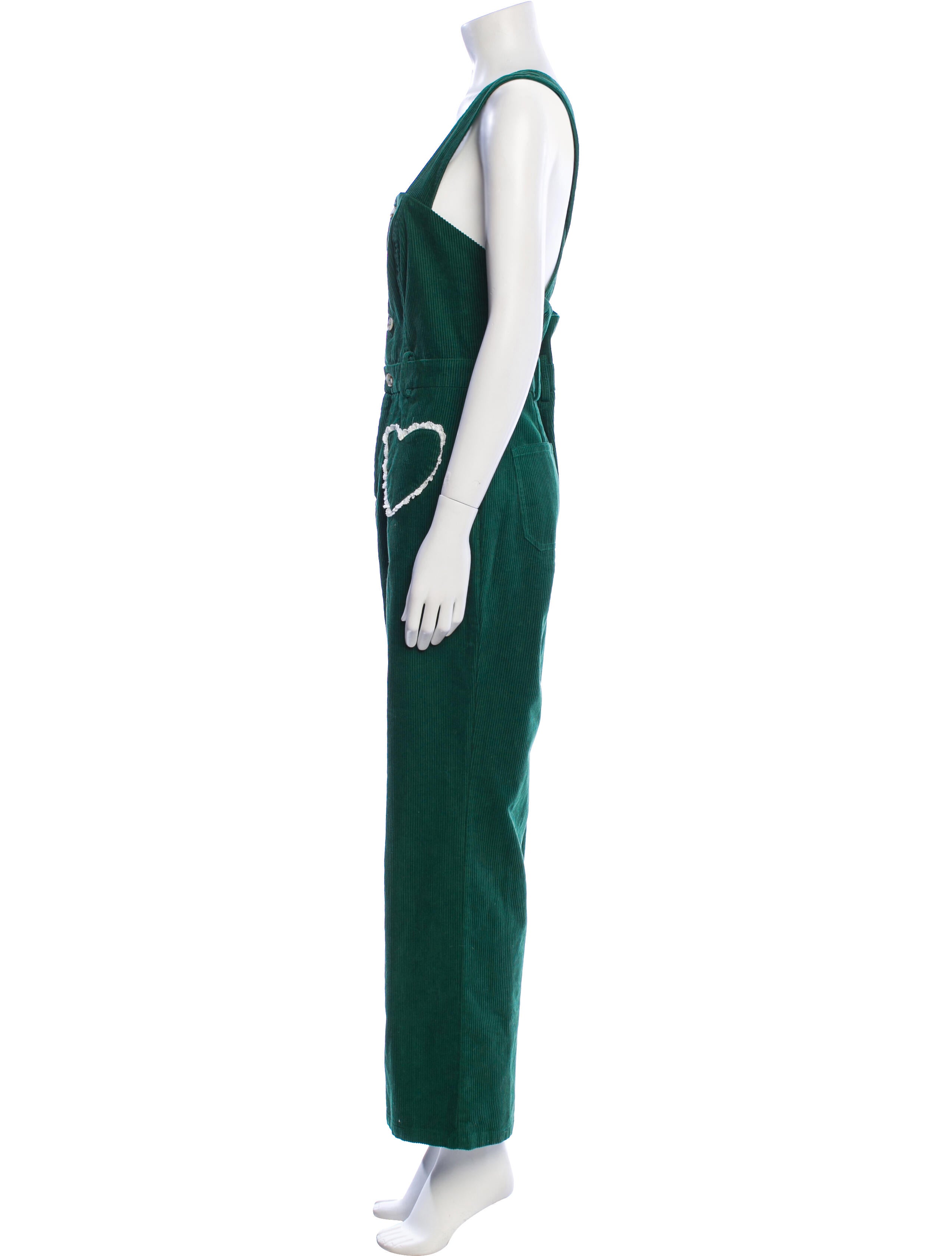 Rachel Antonoff Square Neckline Jumpsuit