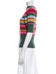 Rachel Antonoff Striped Crew Neck Sweater