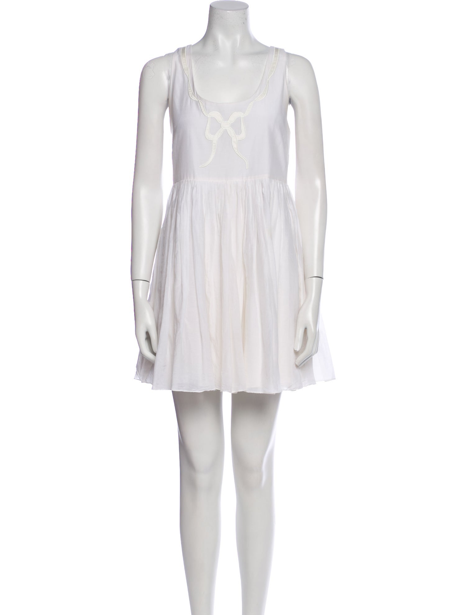 Rachel Antonoff Scoop Neck Mini Dress