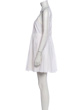 Rachel Antonoff Scoop Neck Mini Dress