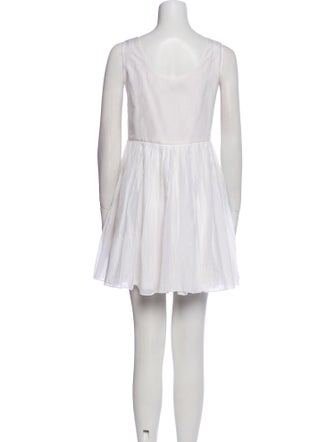 Rachel Antonoff Scoop Neck Mini Dress