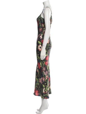 Rachel Antonoff Floral Print Long Dress