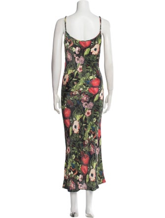Rachel Antonoff Floral Print Long Dress