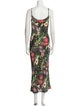 Rachel Antonoff Floral Print Long Dress