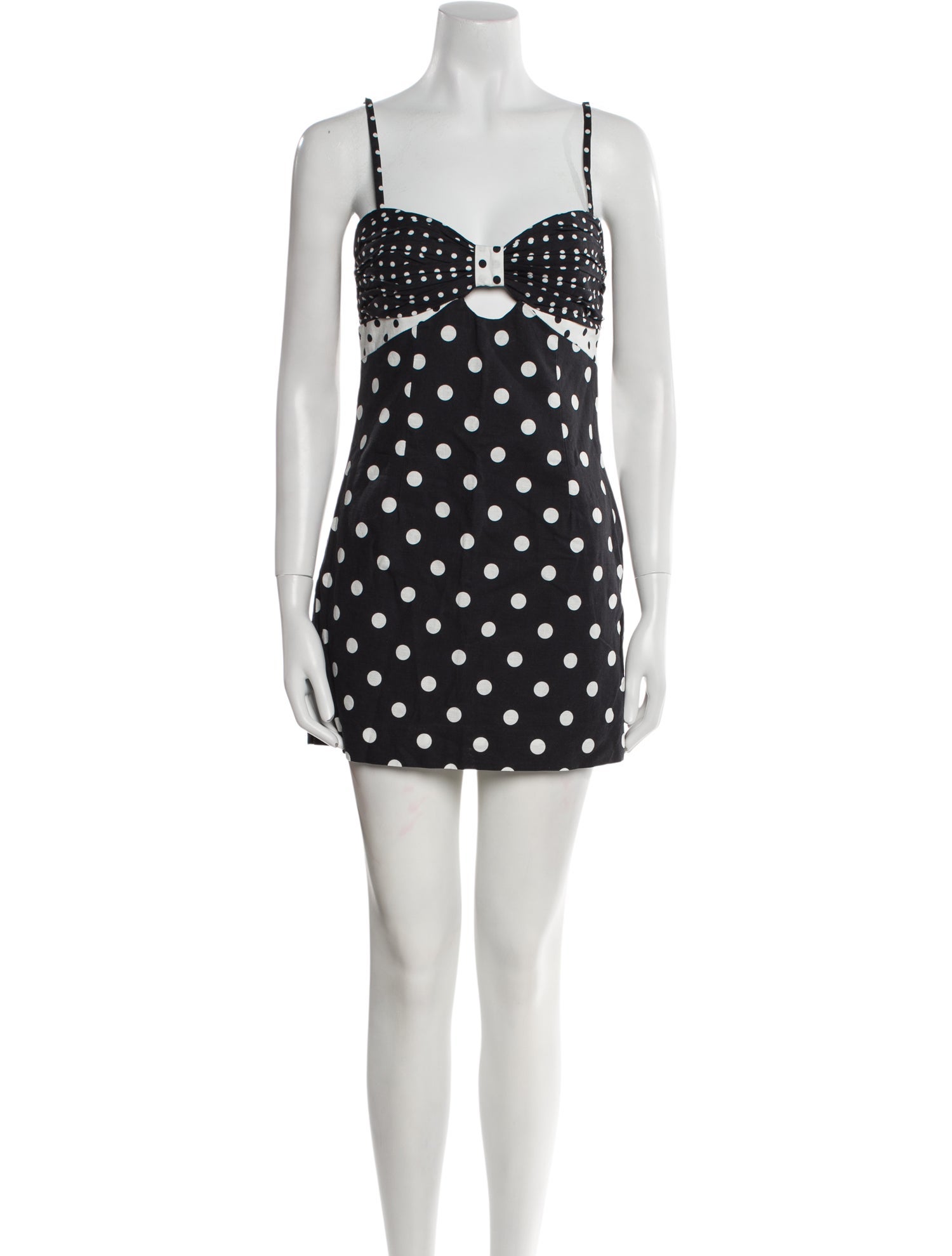 Rachel Antonoff Polka Dot Print Mini Dress