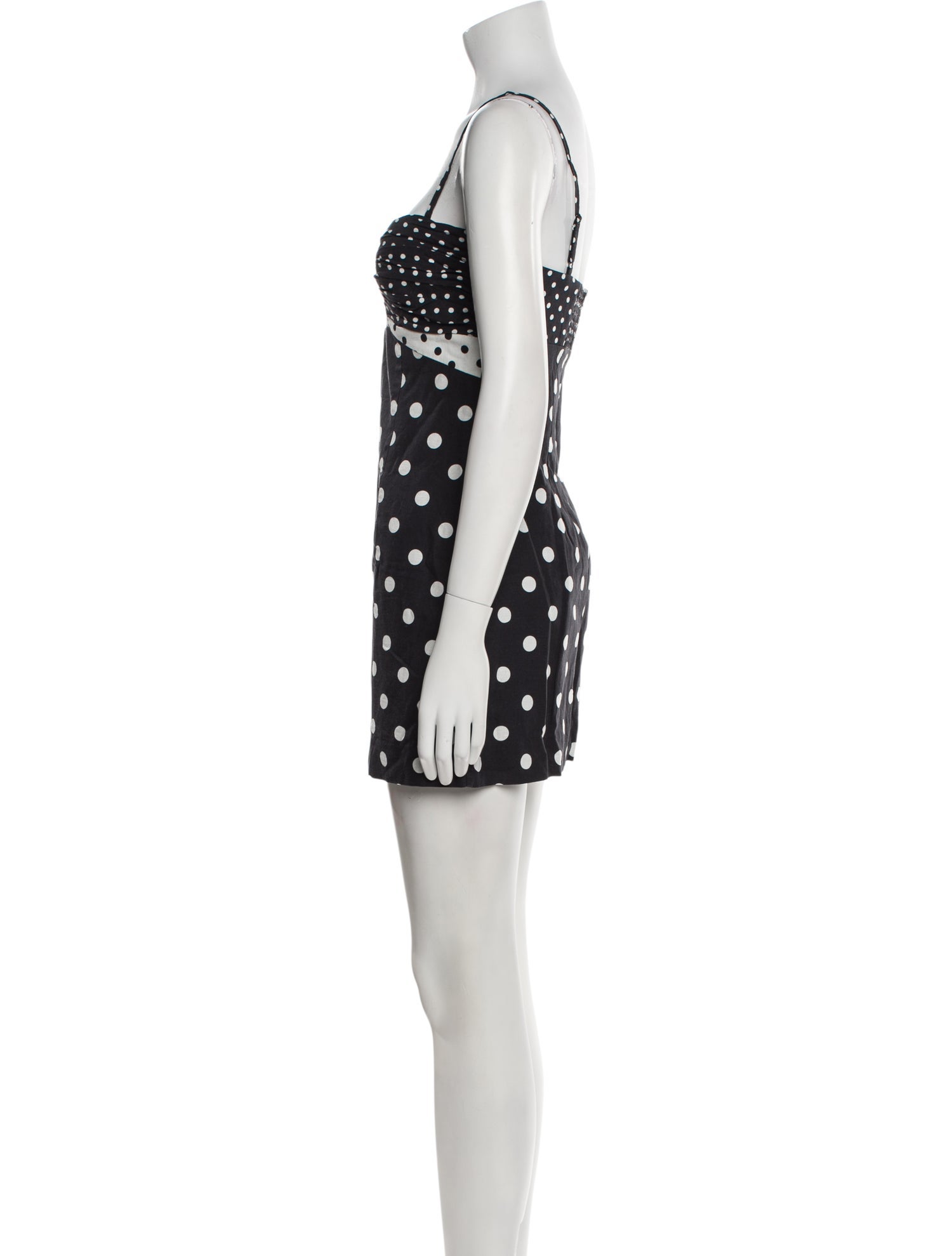 Rachel Antonoff Polka Dot Print Mini Dress