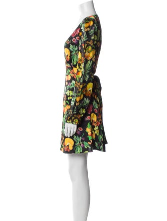 Rachel Antonoff Floral Print Mini Dress