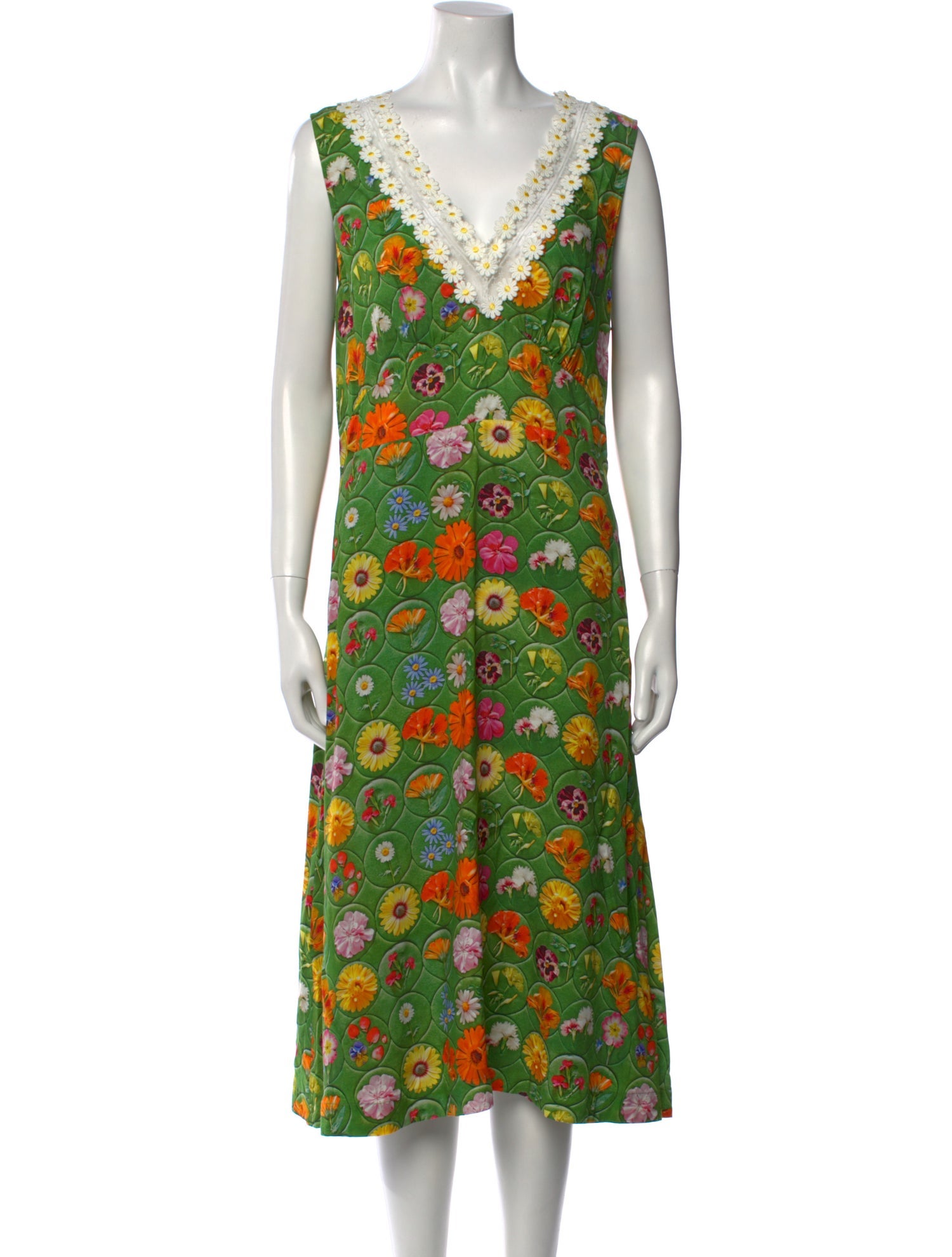 Rachel Antonoff Printed Midi Length Dress