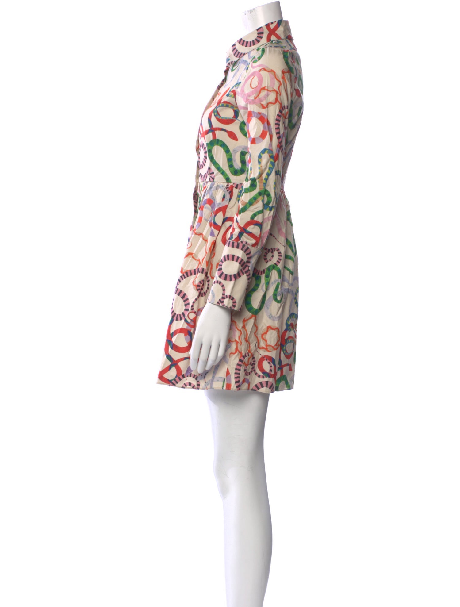Rachel Antonoff Printed Mini Dress