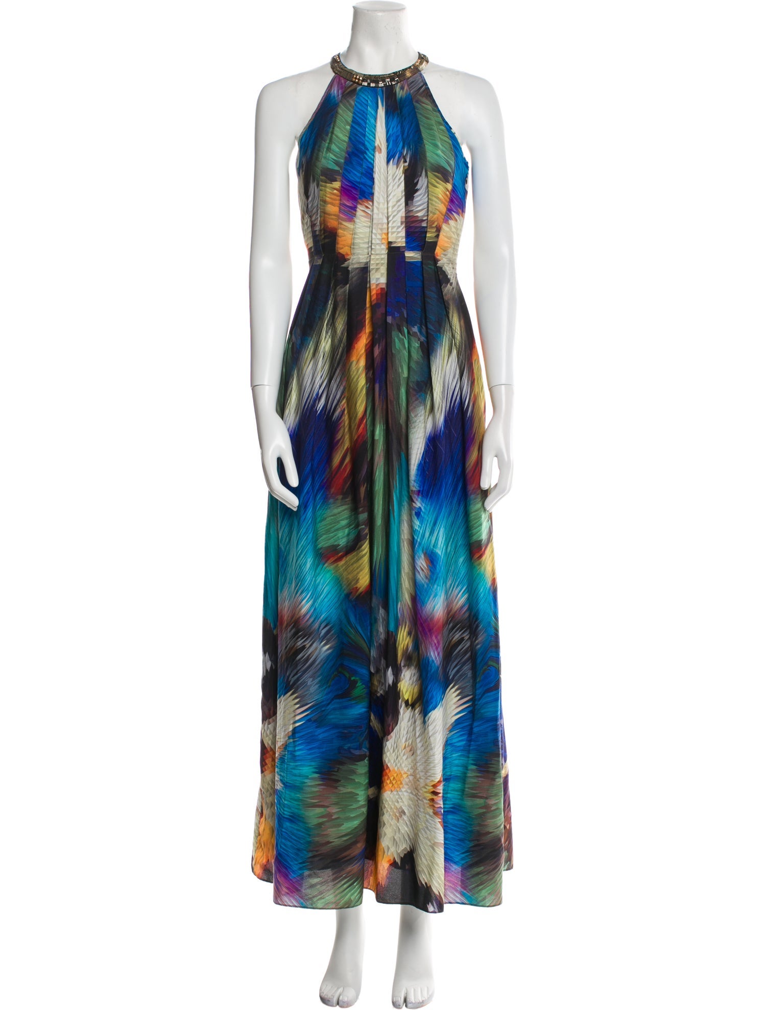 Ranna Gill Printed Long Dress