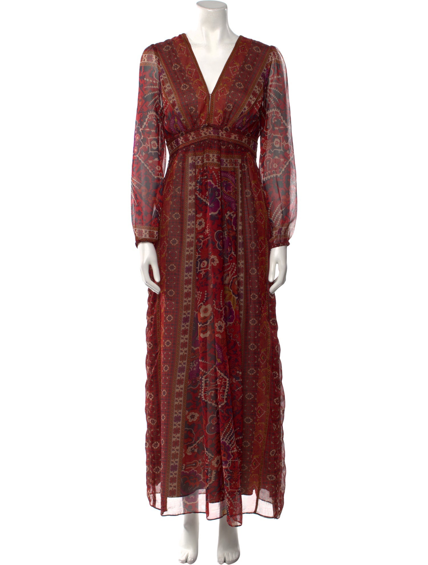 Ranna Gill Printed Long Dress