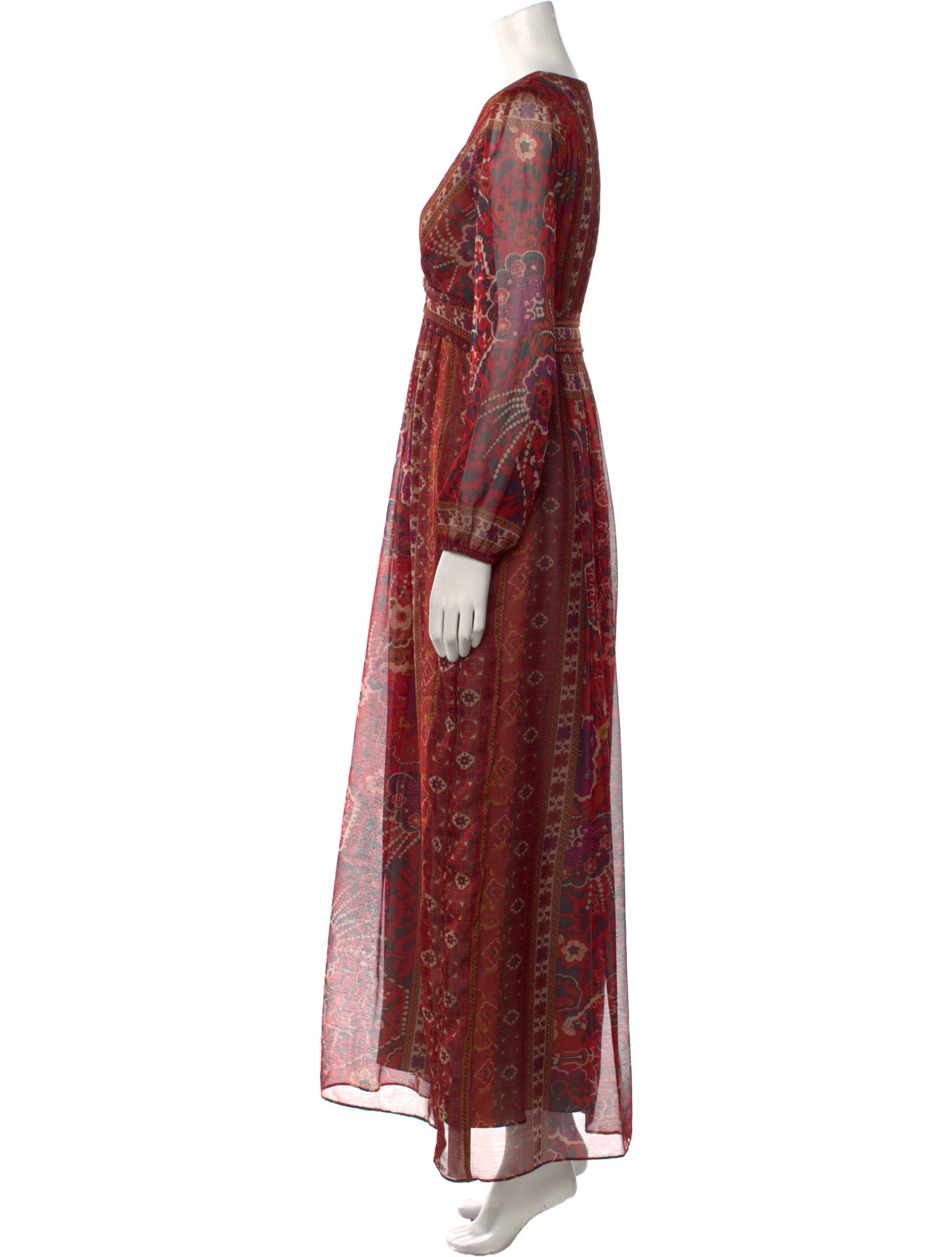 Ranna Gill Printed Long Dress