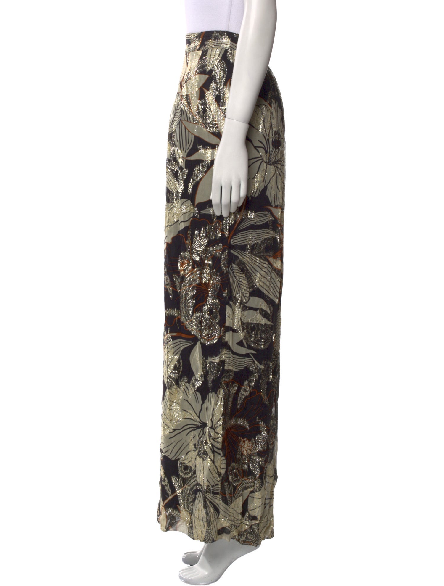 Ranna Gill Printed Wide Leg Pants