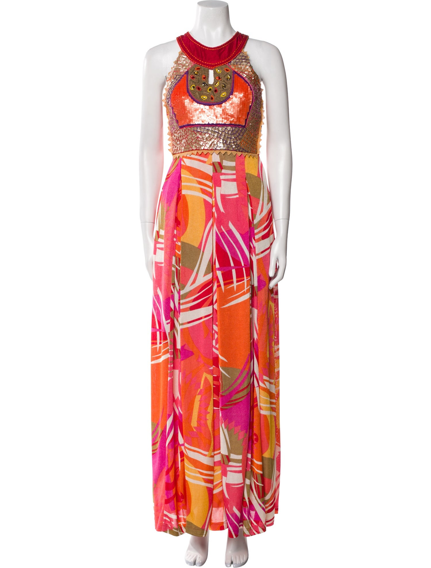 Ranna Gill Printed Long Dress