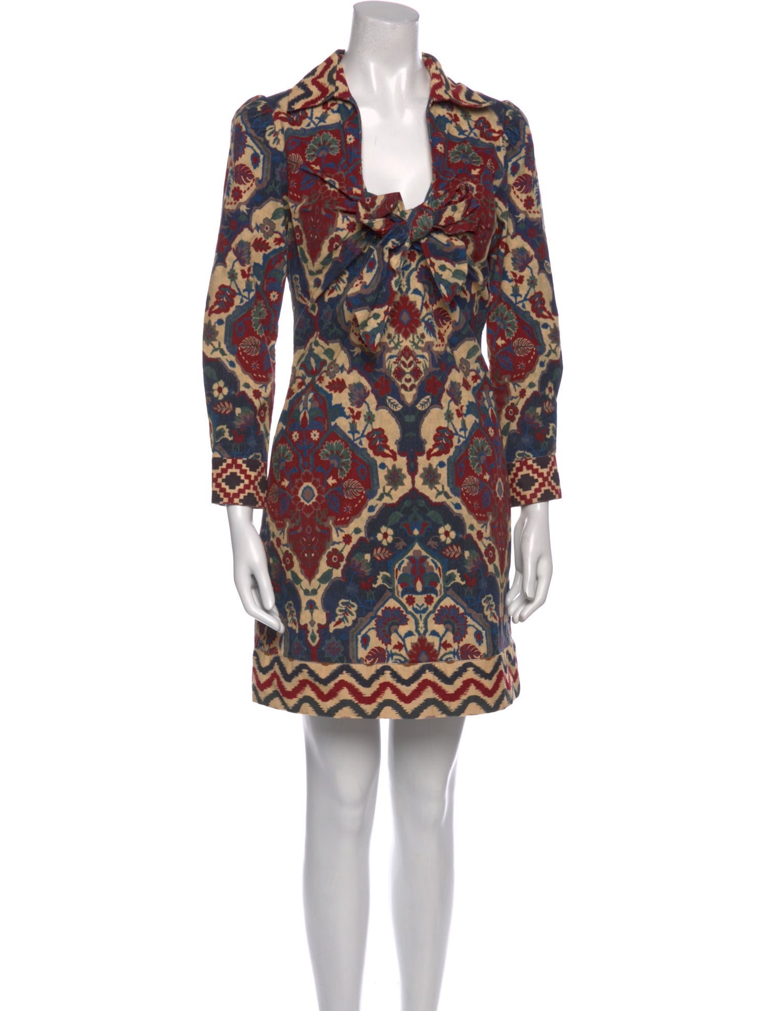 Ranna Gill Printed Mini Dress