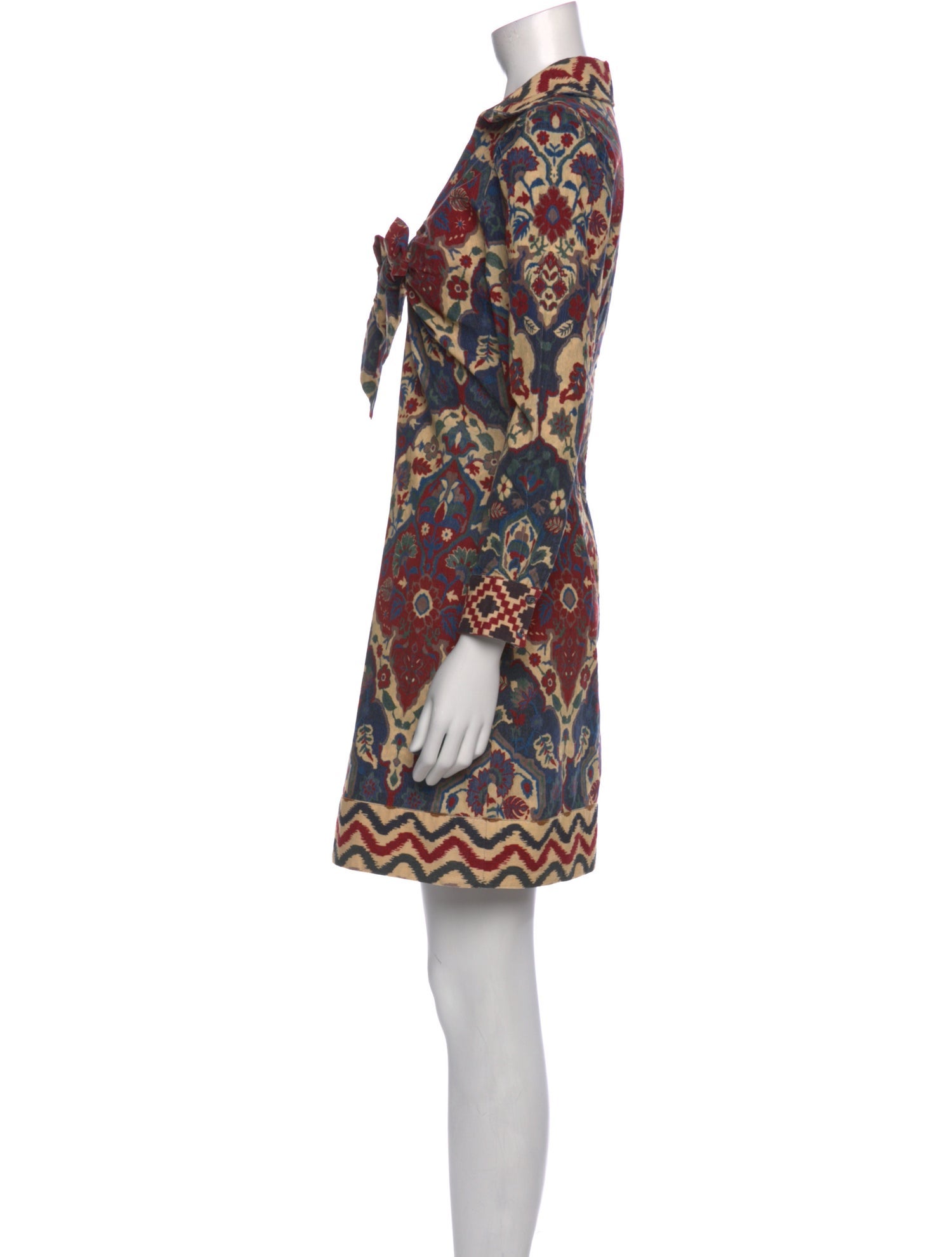 Ranna Gill Printed Mini Dress