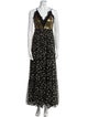 Ranna Gill Lace Pattern Long Dress