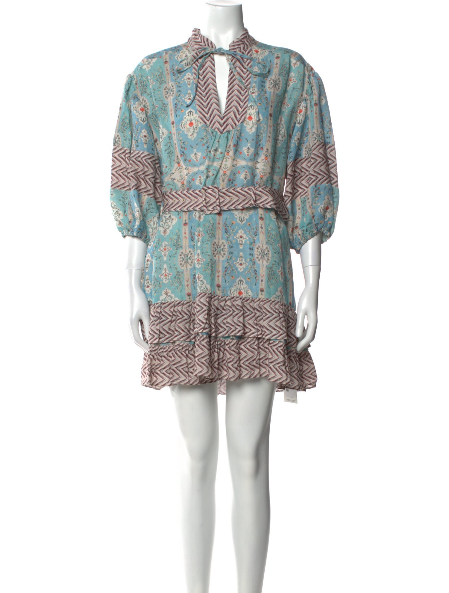 Ranna Gill Printed Mini Dress