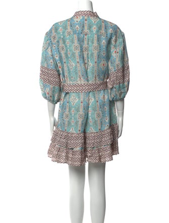 Ranna Gill Printed Mini Dress