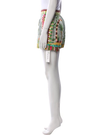 Ranna Gill Printed Mini Shorts