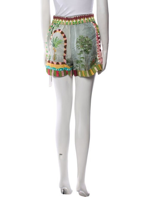 Ranna Gill Printed Mini Shorts