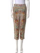 Ranna Gill Printed Skinny Leg Pants