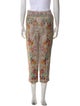 Ranna Gill Printed Skinny Leg Pants