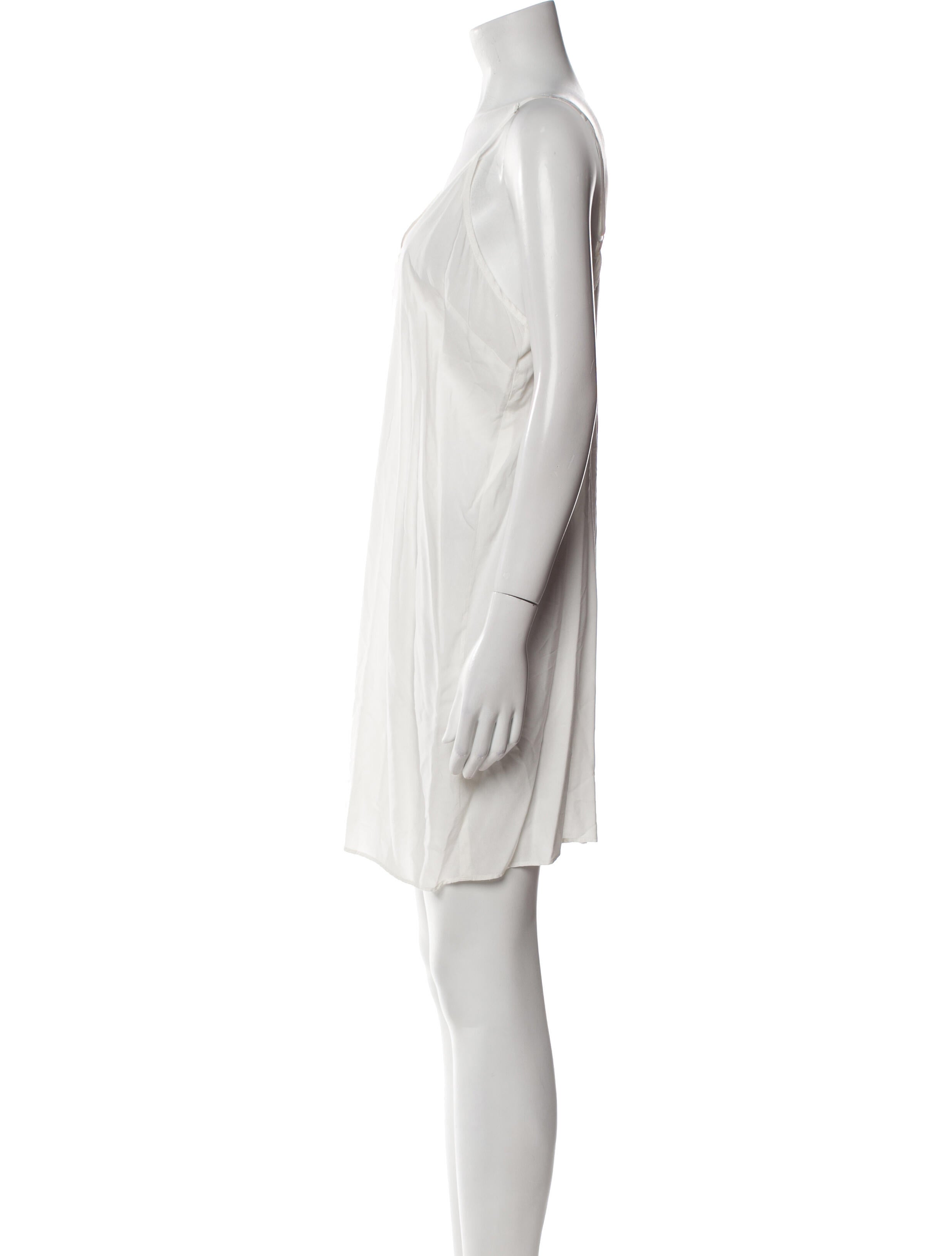 Ranna Gill V-Neck Mini Dress