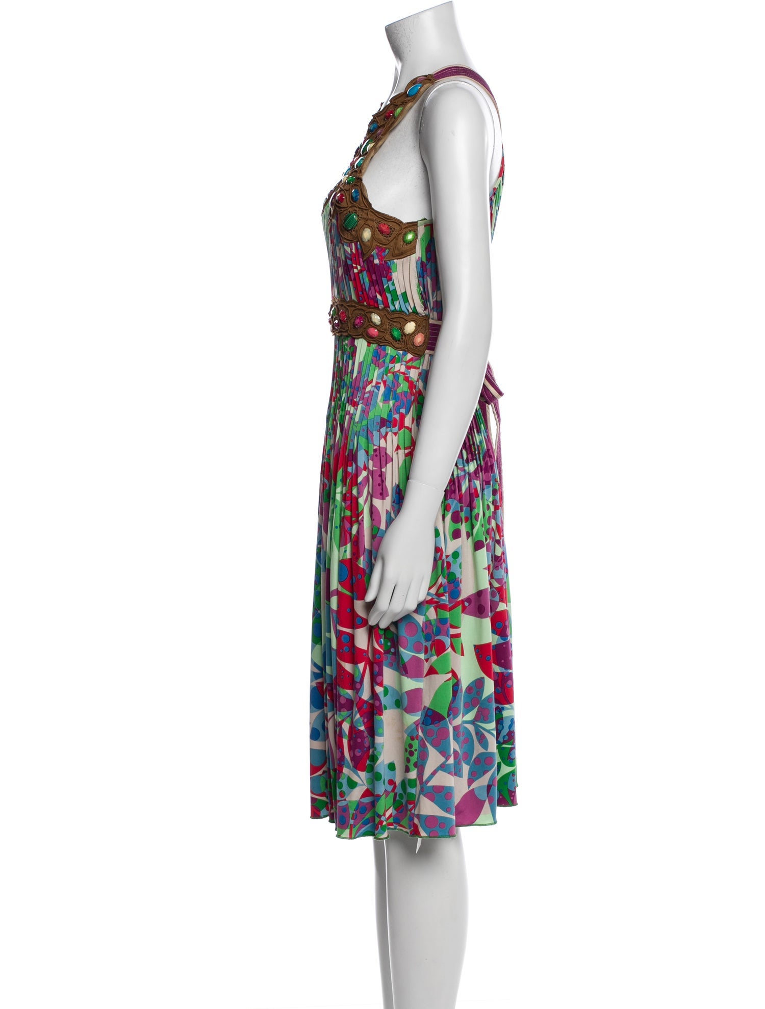 Ranna Gill Printed Midi Length Dress