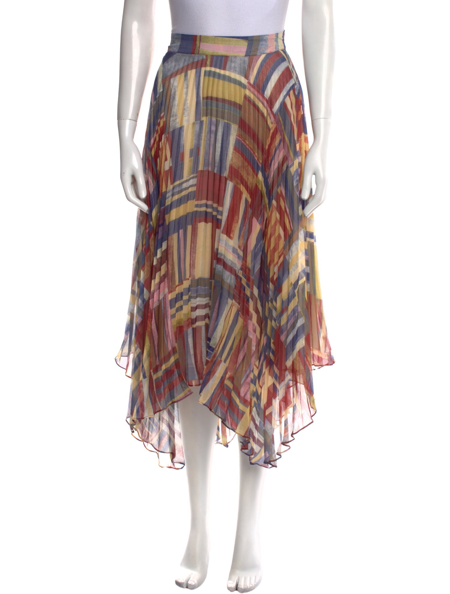 Ranna Gill Printed Midi Length Skirt w/ Tags