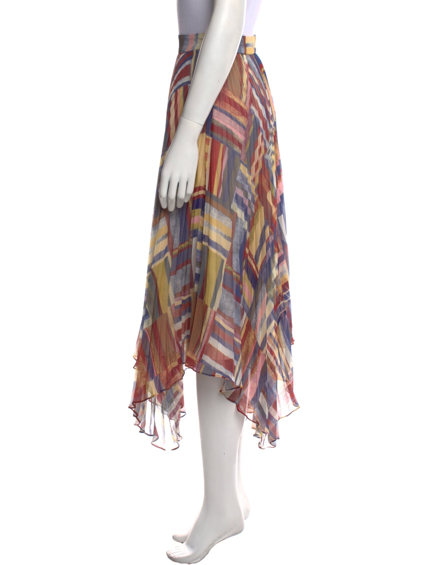 Ranna Gill Printed Midi Length Skirt w/ Tags