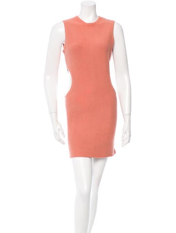 Ronny Kobo Sleeveless Cutout Dress