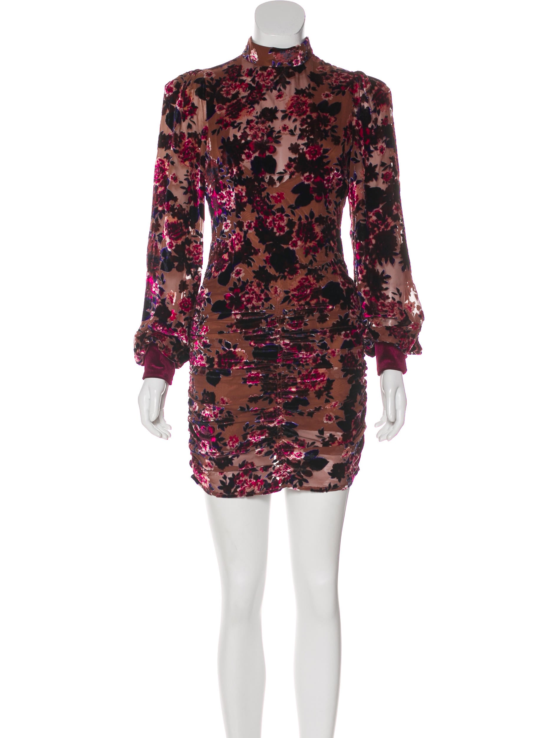 ronny kobo venette velvet dress
