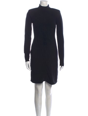 Ronny Kobo Dresses Turtleneck Mini Dress S