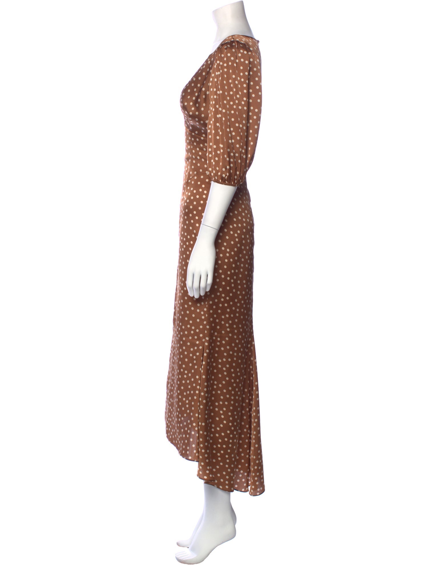 ronny kobo polka dot dress