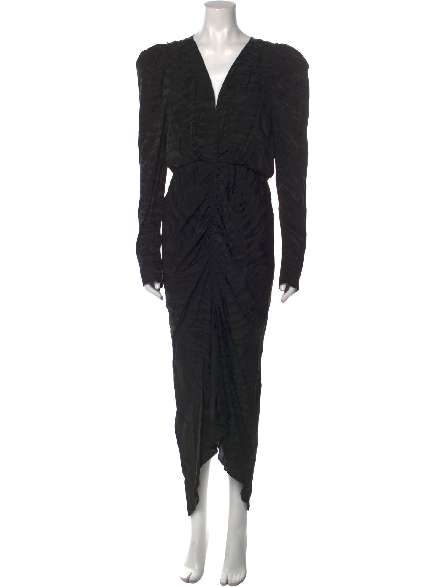 Ronny Kobo Silk Long Dress